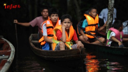 Pequeños héroes del planeta: desde el río Itaya, niños de Belén promueven reforestación y conciencia ambiental en Iquitos.