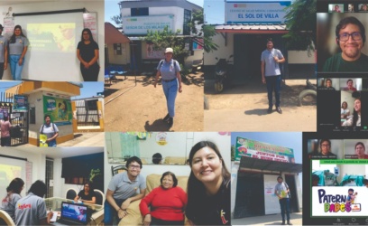 “Paternidades en Acción” inicia acercamiento con instituciones en Villa El Salvador