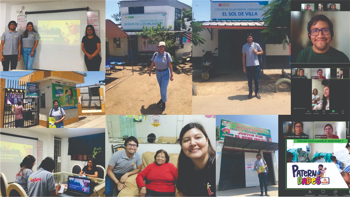 “Paternidades en Acción” inicia acercamiento con instituciones en Villa El Salvador