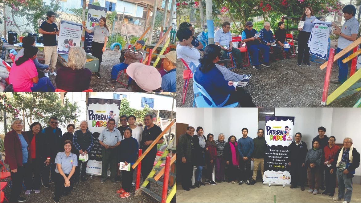 Proyecto “Paternidades en Acción” se presenta a la comunidad de Villa El Salvador