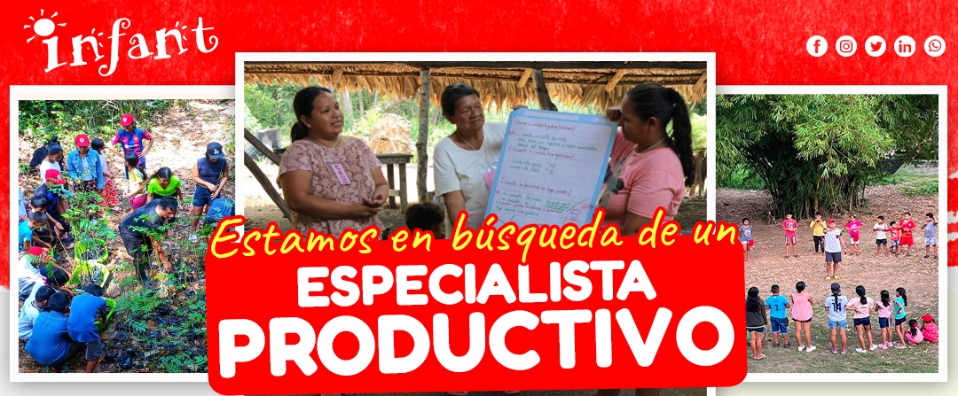 Convocatoria #Empleo: Especialista Productivo en Loreto