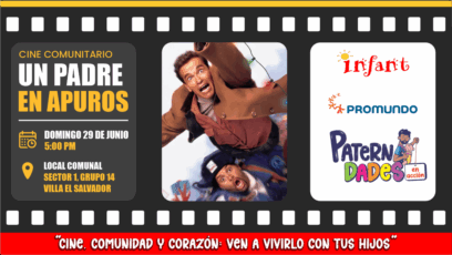 Cine comunitario: un espacio para reflexionar en familia