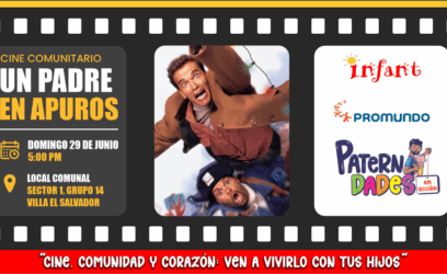 Cine comunitario: un espacio para reflexionar en familia