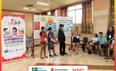 Niñas, niños y adolescentes amazónicos se organizan para monitorear la crisis climática y defender sus derechos