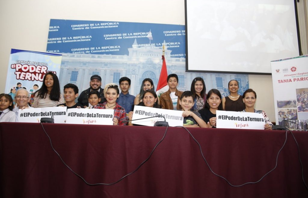 Campaña Nacional «El Poder de la Ternura» busca que los niños y niñas crezcan en un ambiente donde reine el diálogo y el respeto