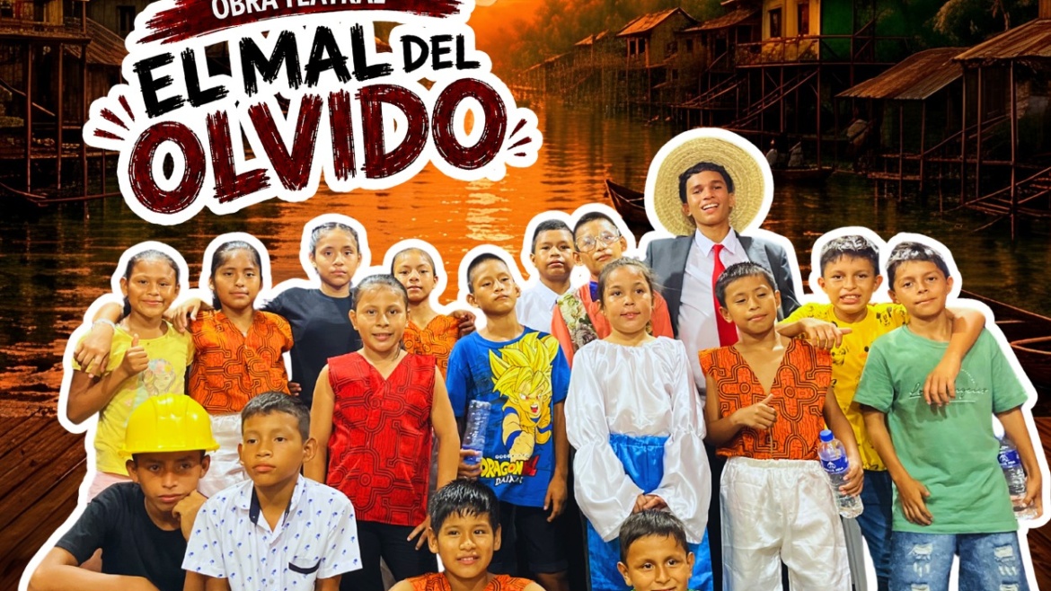 “El Mal del Olvido” reunió a muchas personas de Iquitos para reflexionar sobre los derechos de las infancias amazónicas