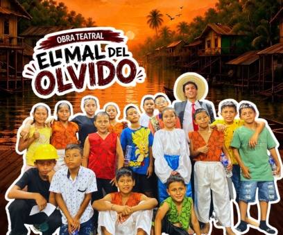 “El Mal del Olvido” reunió a muchas personas de Iquitos para reflexionar sobre los derechos de las infancias amazónicas